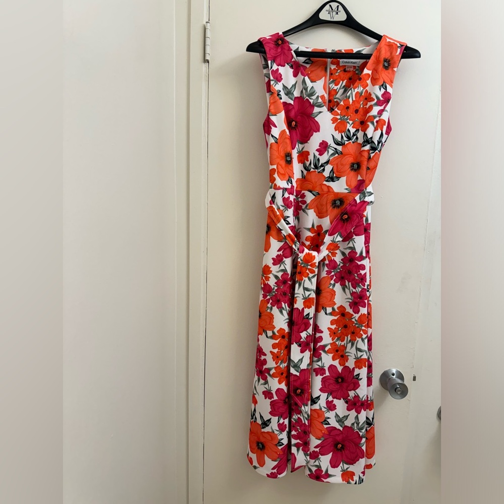 Calvin Klein Floral Dress